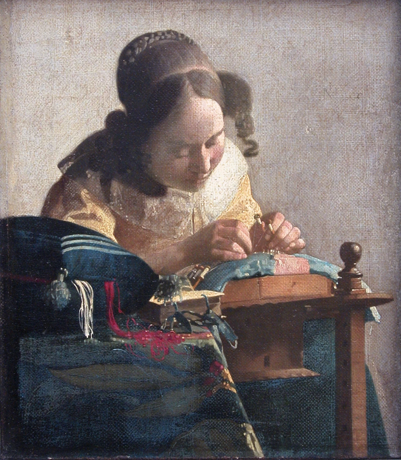 La merlettaia - Museo del Louvre, Parigi